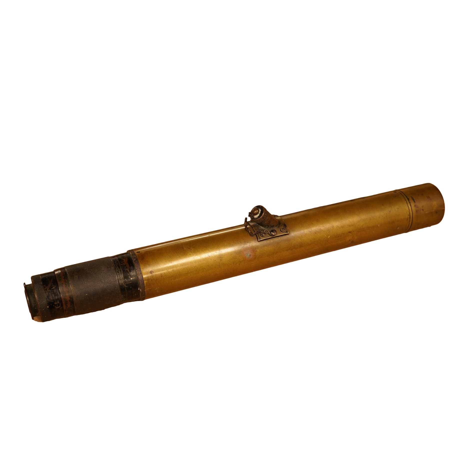An Ottoway & Co brass telescope